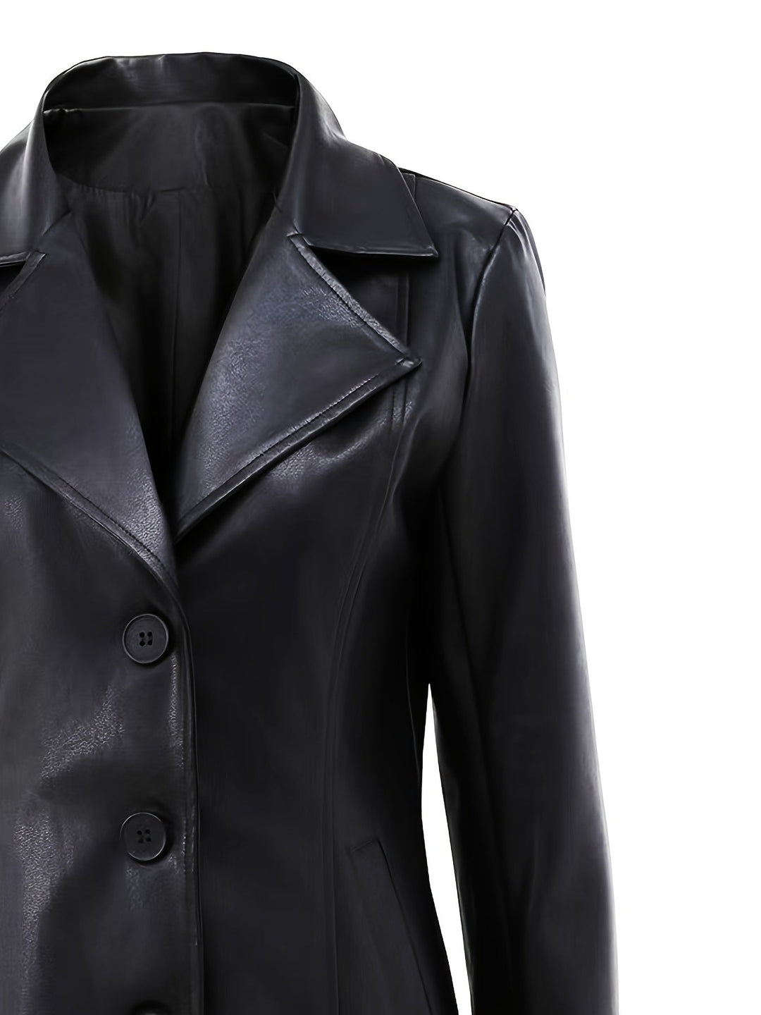 Mid-Length Coat for Women, Tailored Style