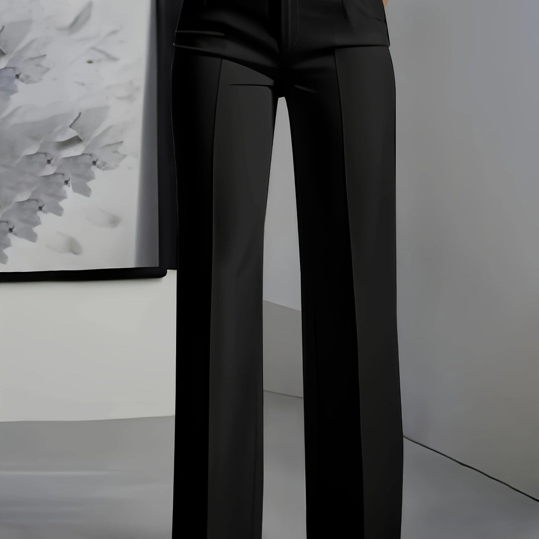 Wide-Leg Trousers for Women, Tailored Style