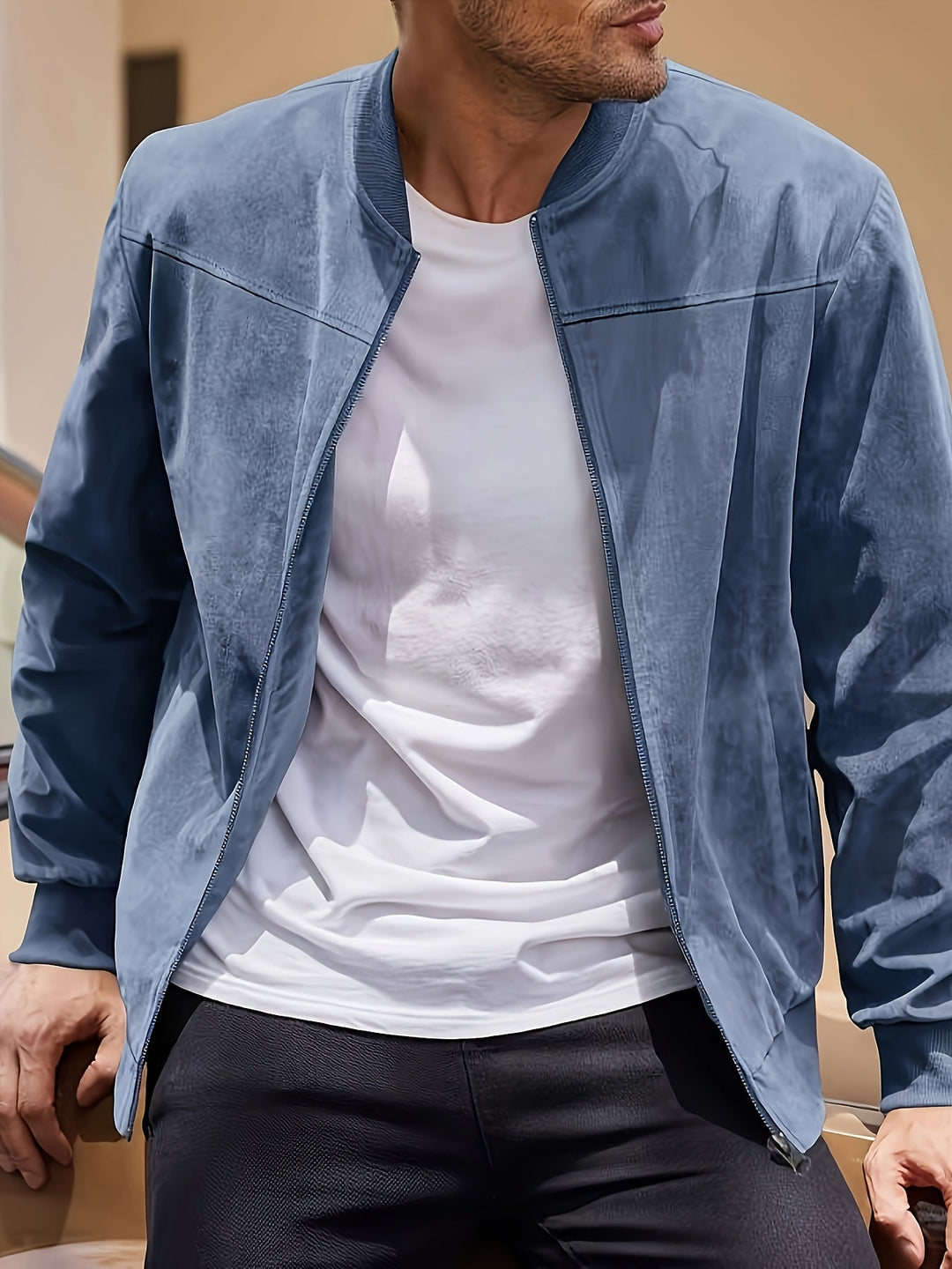 Zip Jacket, Men's Lightweight Fit