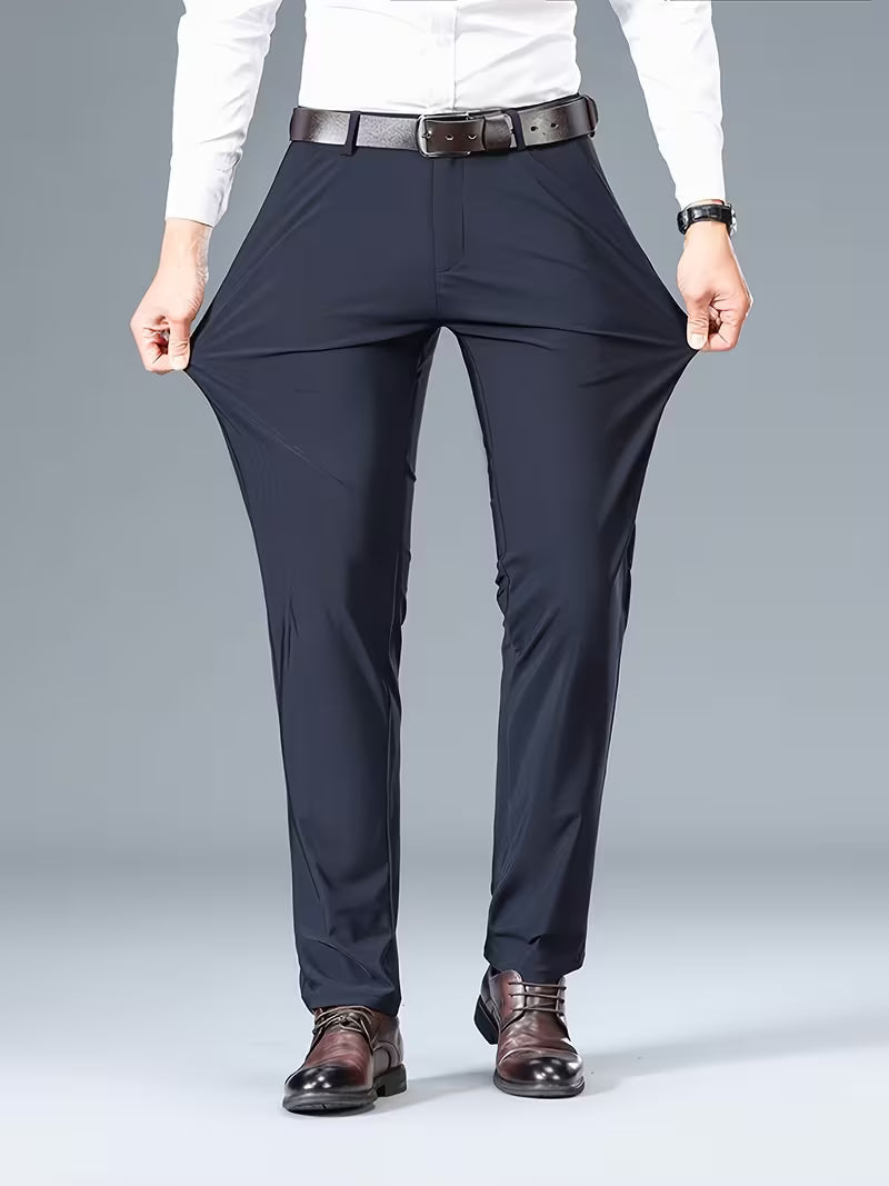 Stretchable Everyday Trousers, Men's Classic Fit