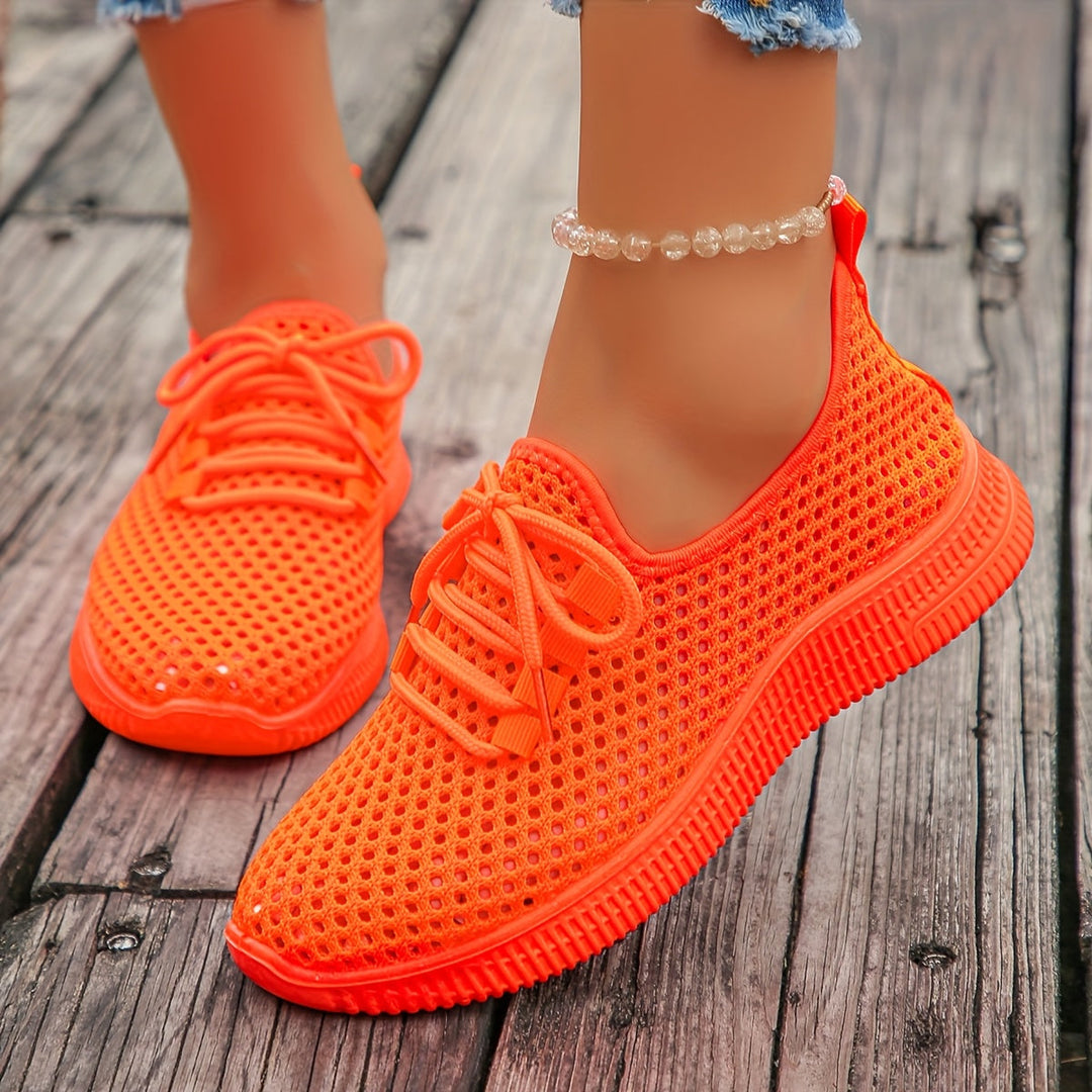 Airy Lace-Up Sneakers for Women