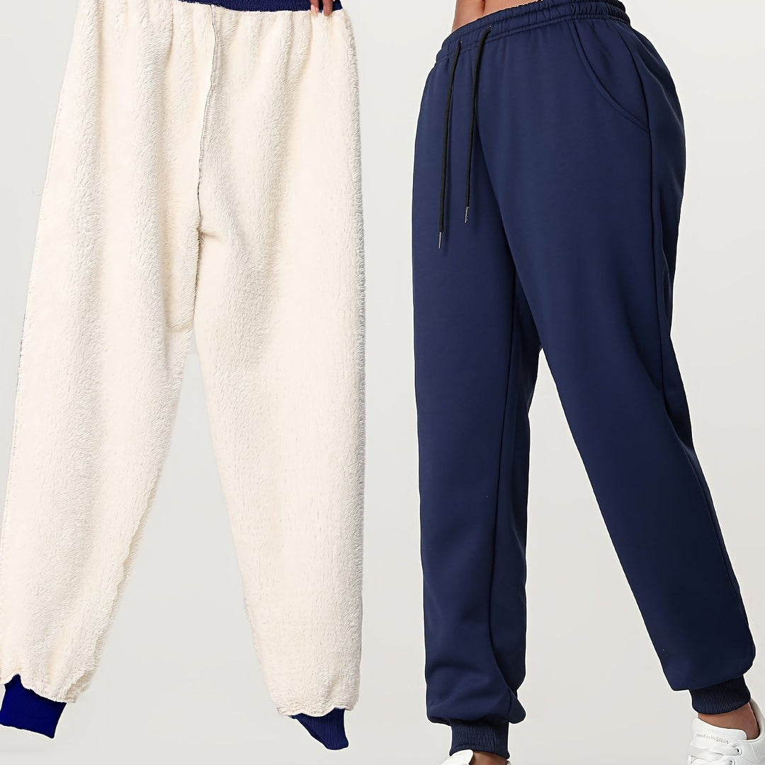 Cosy Cuffed Joggers for Women