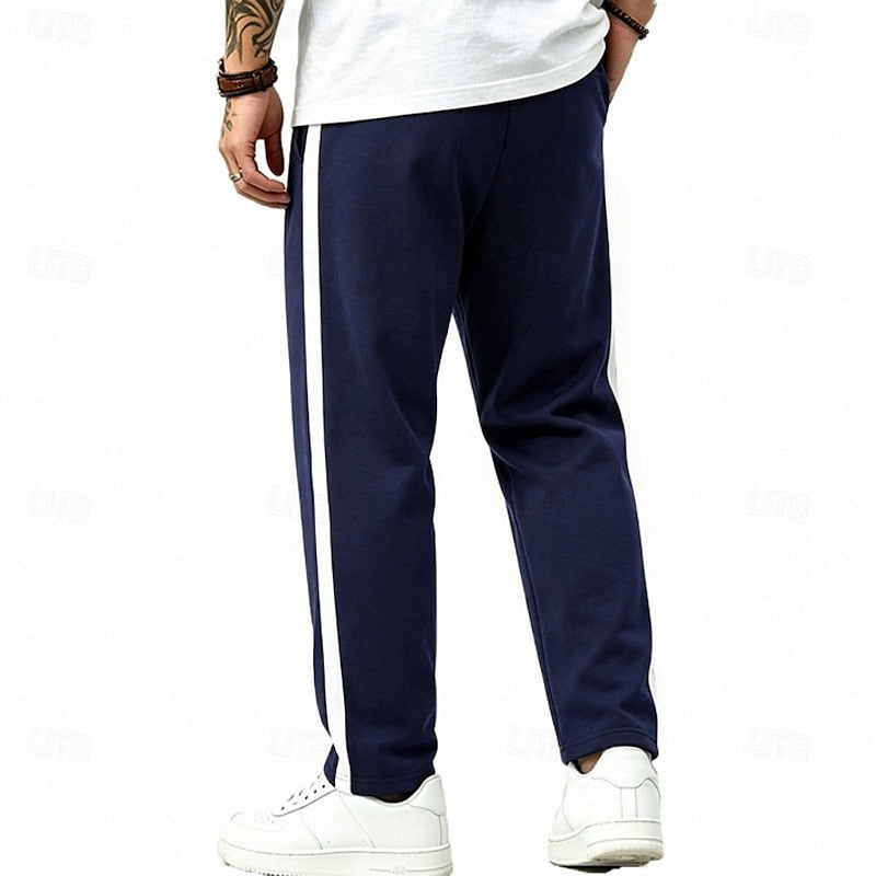 Men's Relaxed Side-Stripe Sweatpants