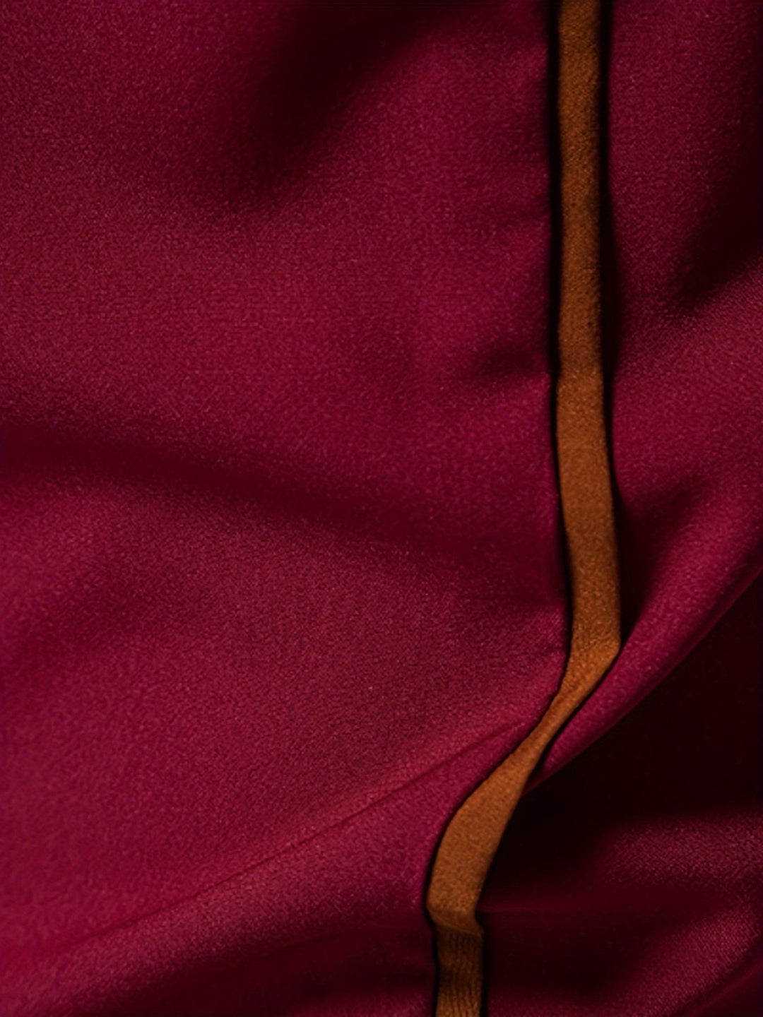 Men's Contrast Trim Button-Up Shirt