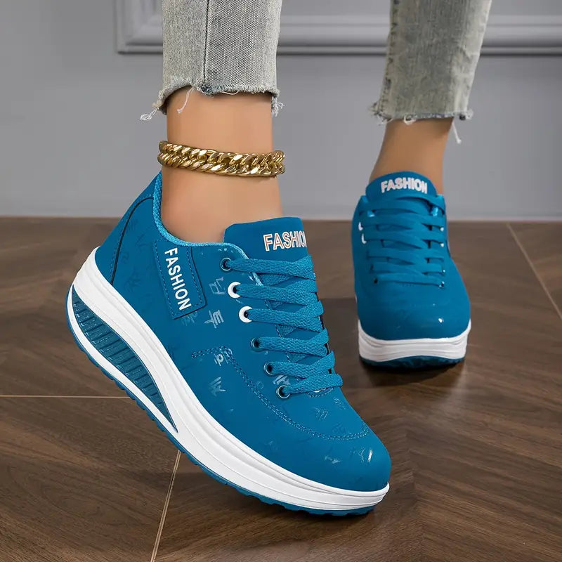 Cushioned Platform Sneakers for Women
