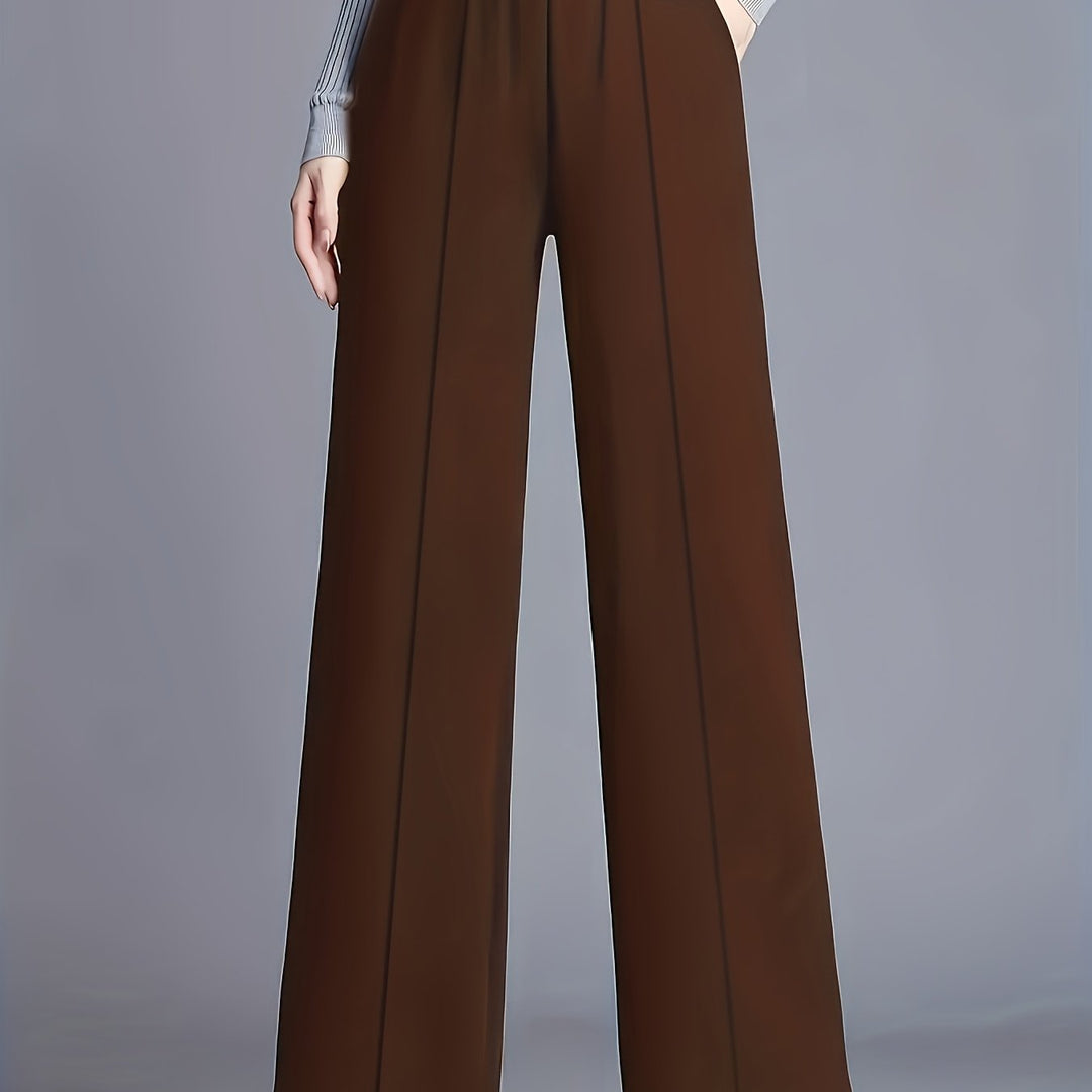 High-Waisted Wide-Leg Pants for Women