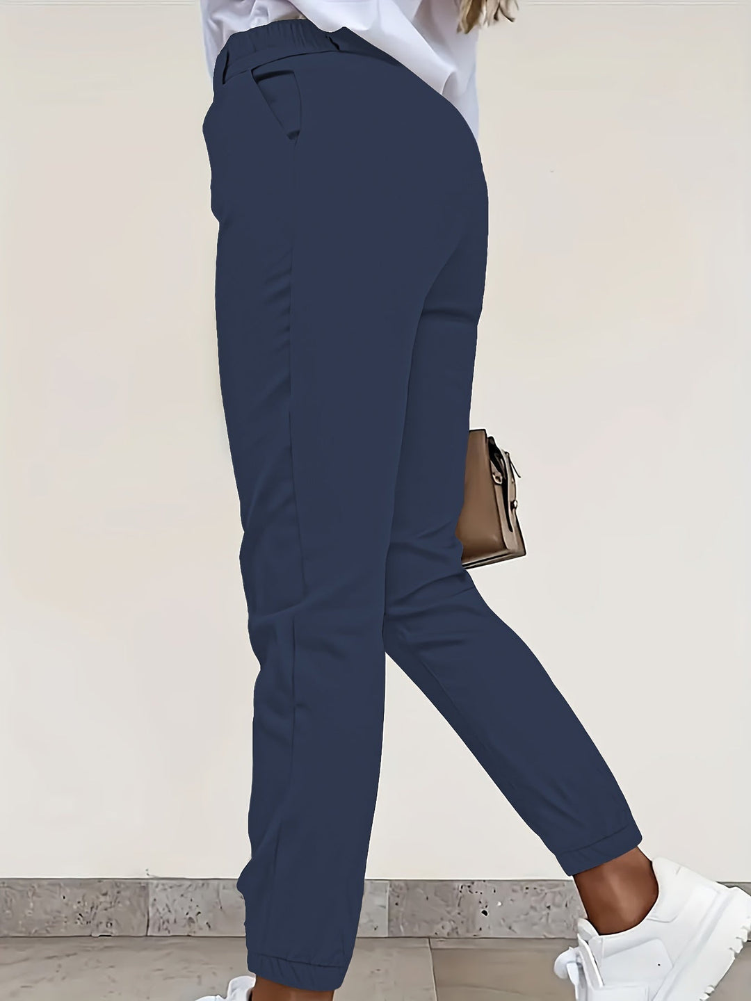 Slim-Fit Trousers for Women, Tailored Style
