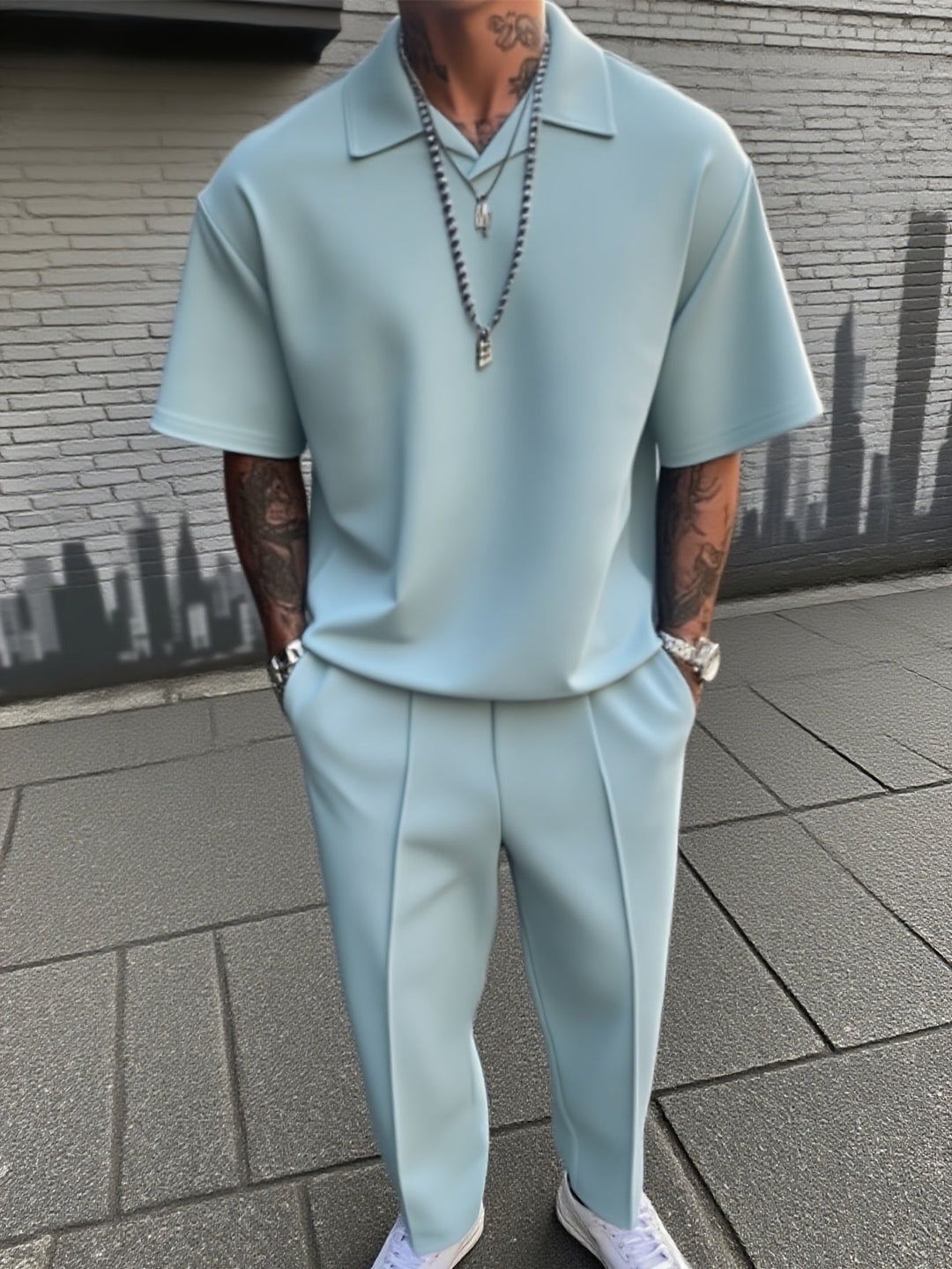 Men's Relaxed Two-Piece Set