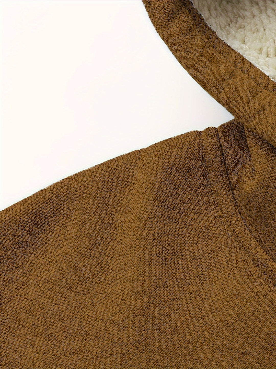 Cozy Hooded Zip-Up Jacket for Men, Plus Size