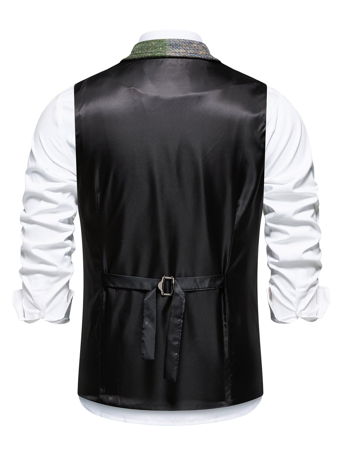 Men's Patchwork Tailored Waistcoat