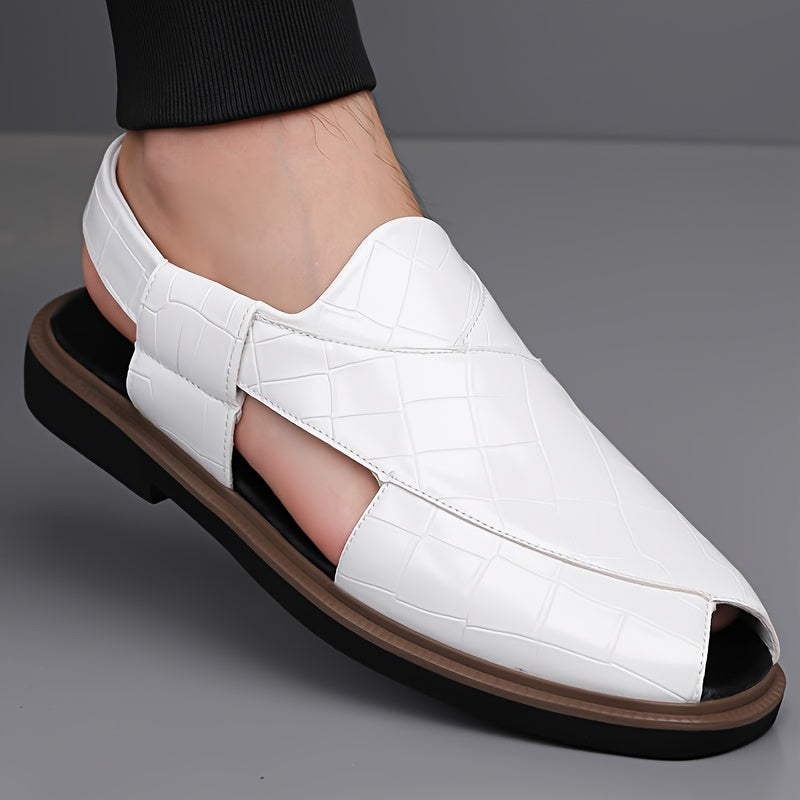 Woven-Style Comfort Sandals for Men