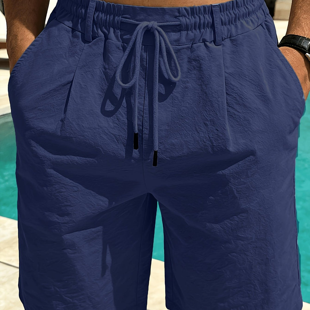 Drawstring Shorts for Men, Relaxed Style
