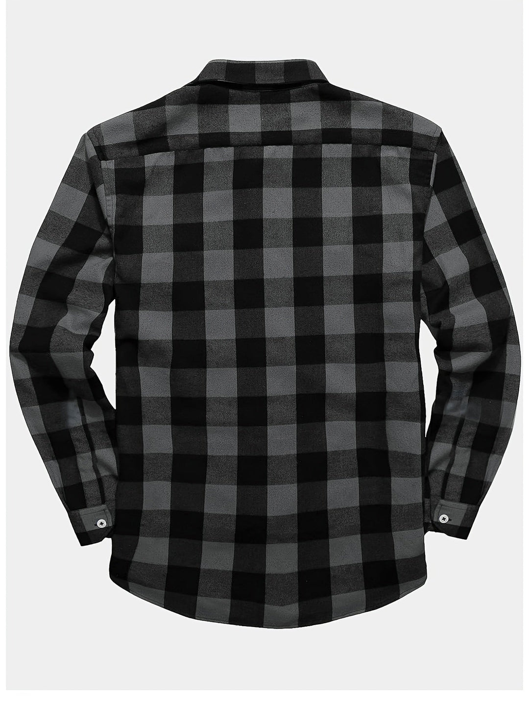 Checked Flannel Shirt for Men, Classic Style