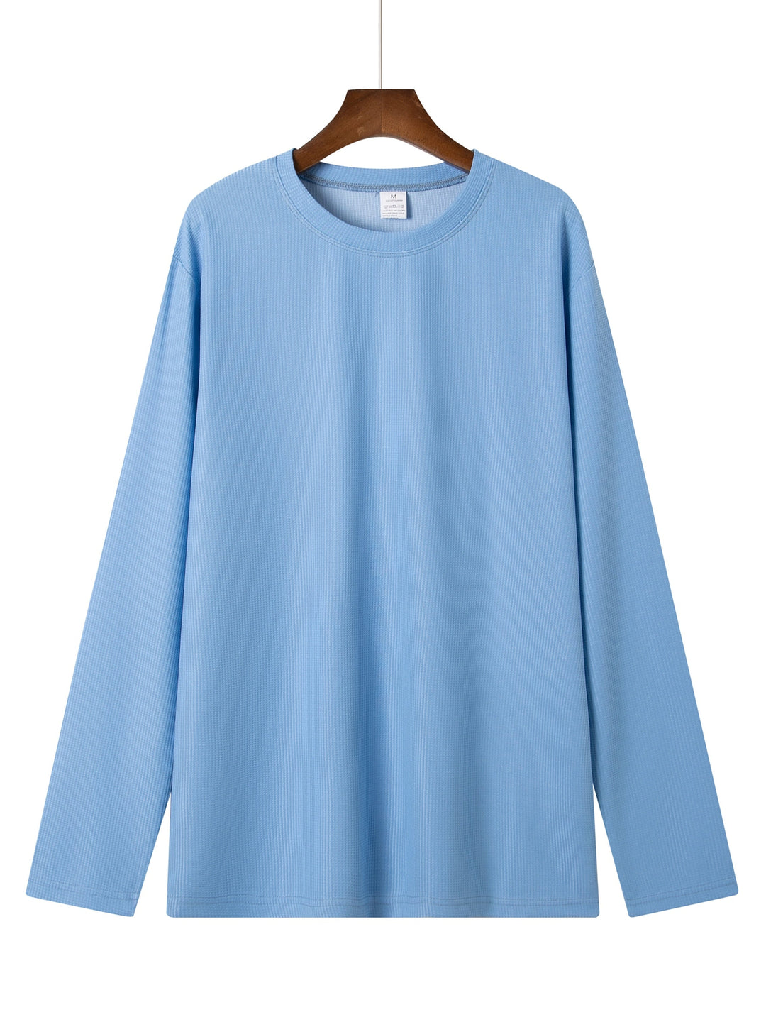 Long-Sleeve Top for Men, Textured Style