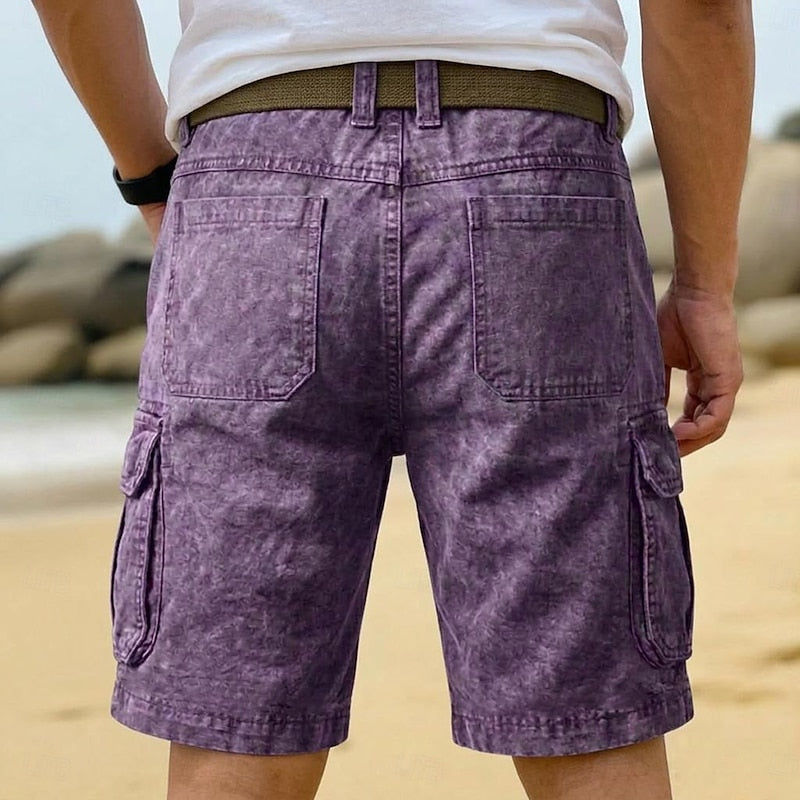 Rugged Cargo Shorts for Men, Plus Size