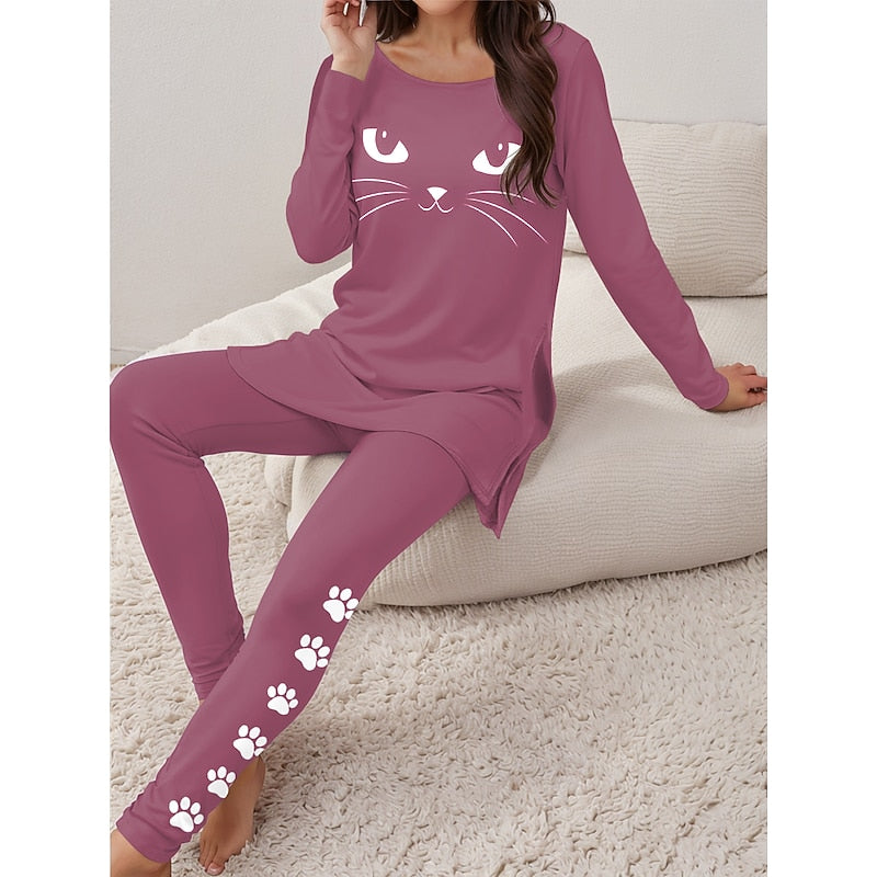 Playful Lounge Two-Piece Set for Women