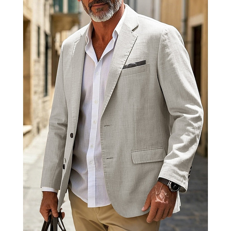 Refined Tailored Blazer for Men, Plus Size