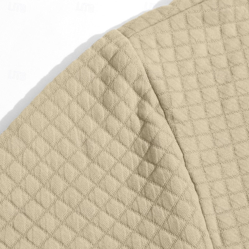 Men's Textured Comfort Hoodie