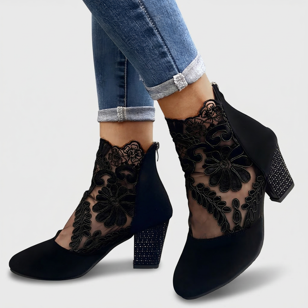 Stylish Breathable Orthopedic Heels for Women, Arch Support