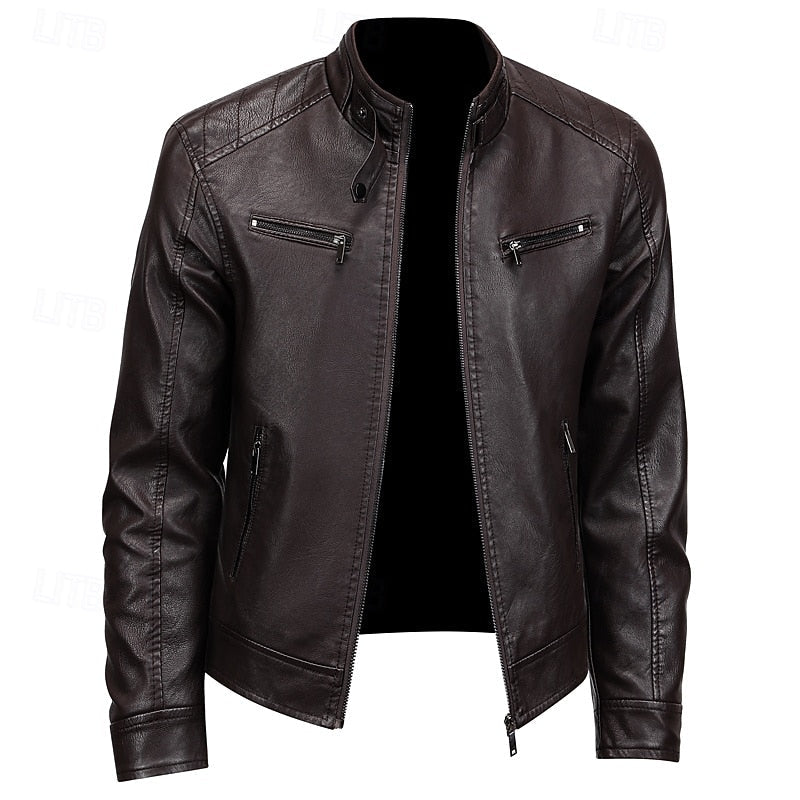Classic Moto Jacket for Men