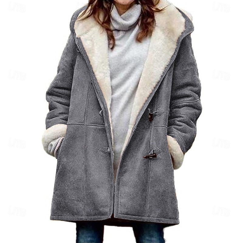 Hooded Winter Coat for Women, Cozy Style