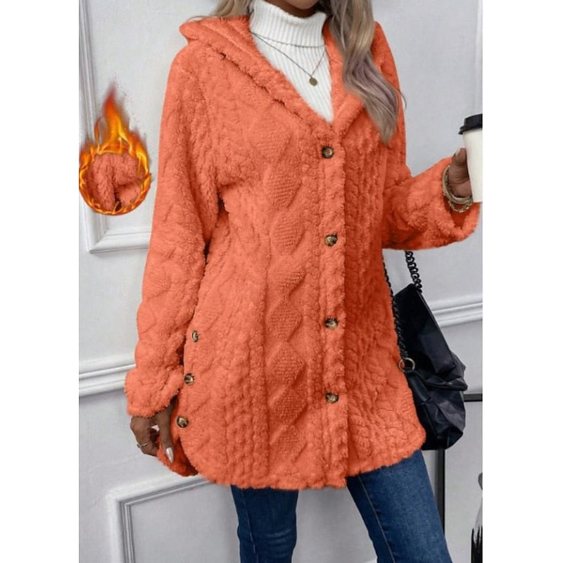 Hooded Jacket, Women's Cozy Fit