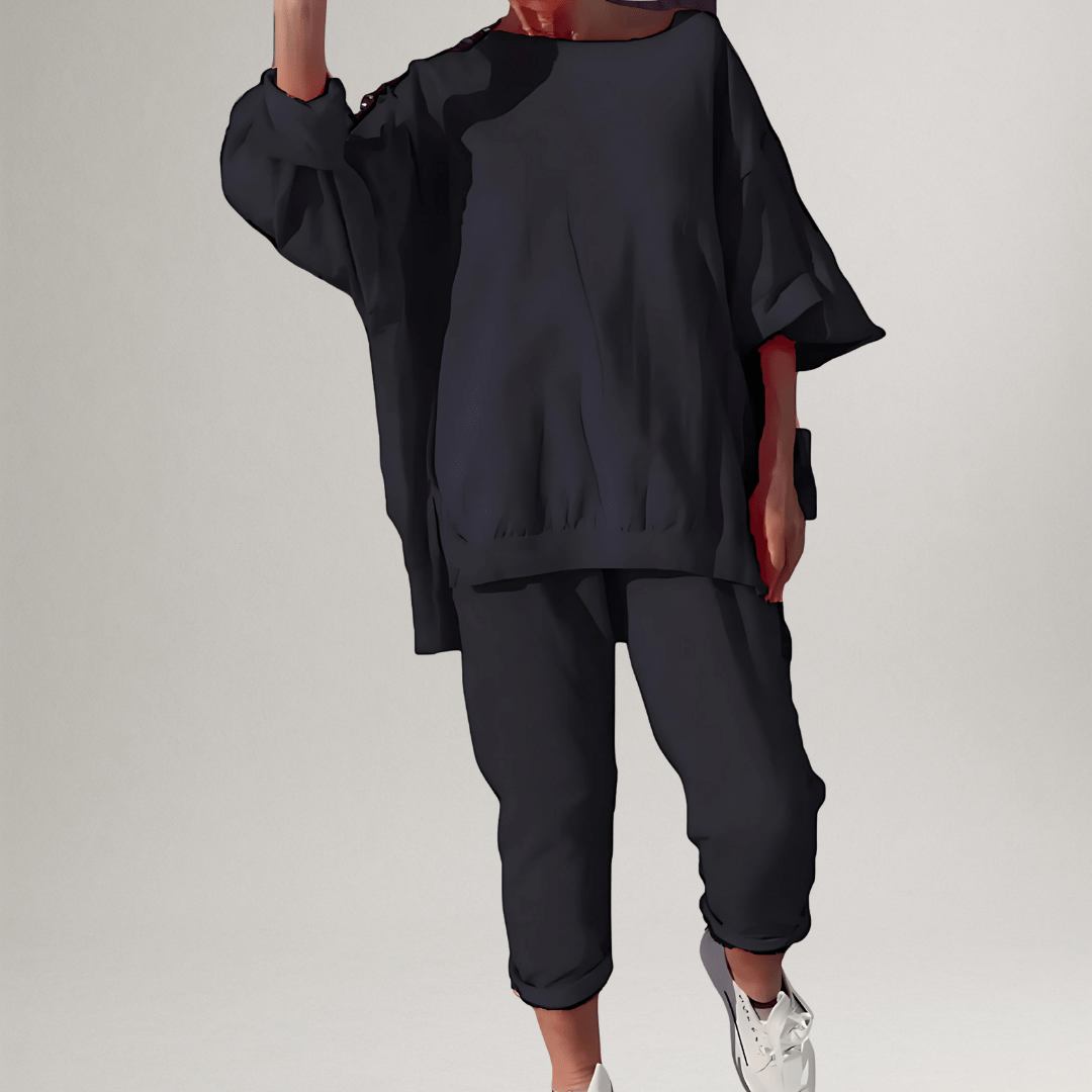 Casual Oversized Lounge Set for Women