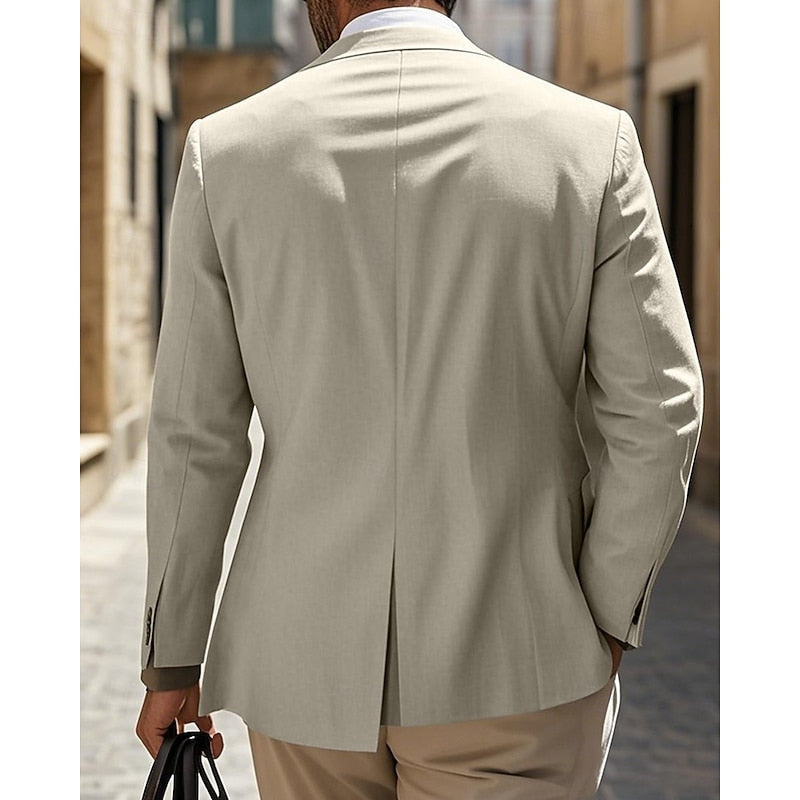Refined Tailored Blazer for Men, Plus Size