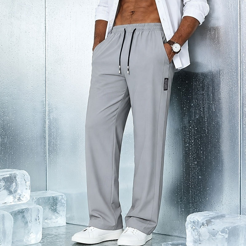 Drawstring Pants, Men's Relaxed Fit