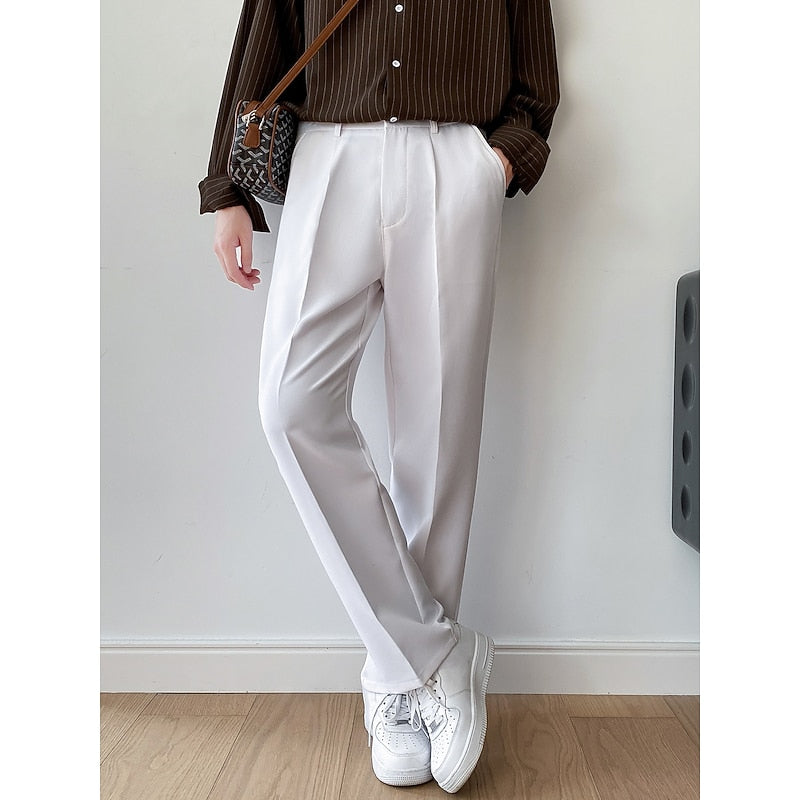 Wide-Leg Trousers, Men's Tailored Fit
