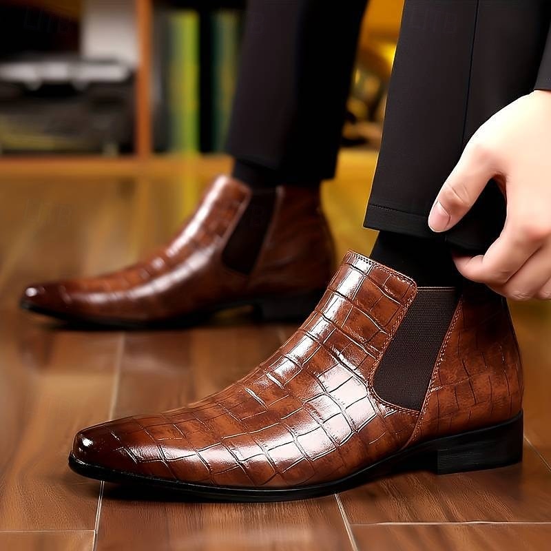 Men's Refined Slip-On Chelsea Boots
