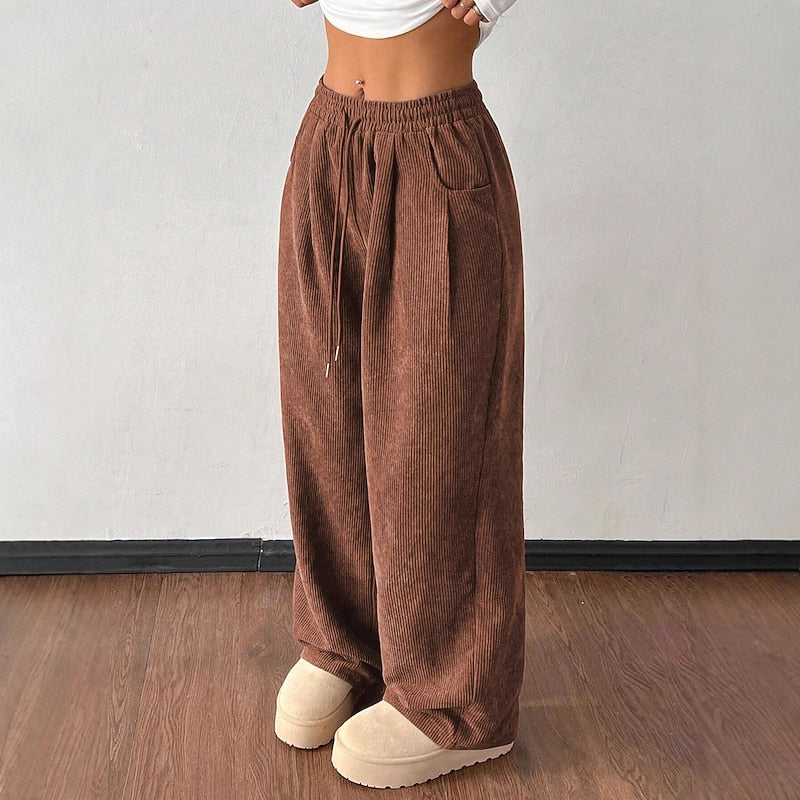 Wide-Leg Pants for Women, Relaxed Style