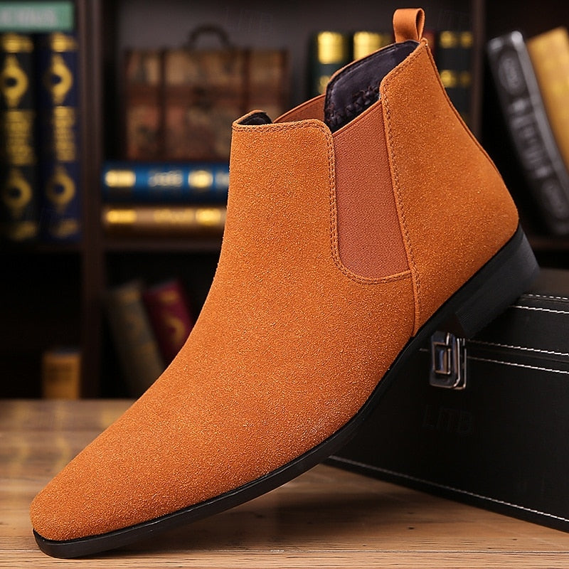 Ankle Chelsea Boots for Men, Classic Style