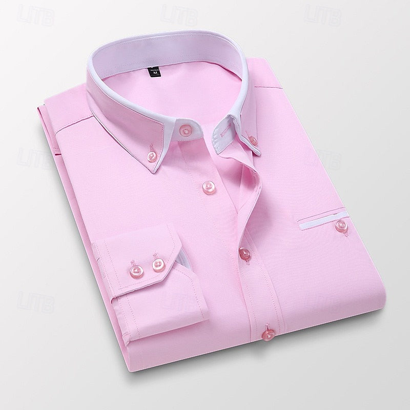 Button-Down Dress Shirt, Men's Refined Fit