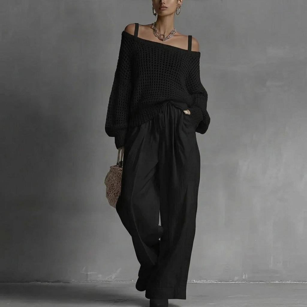 Two-Piece Set, Women's Relaxed Fit