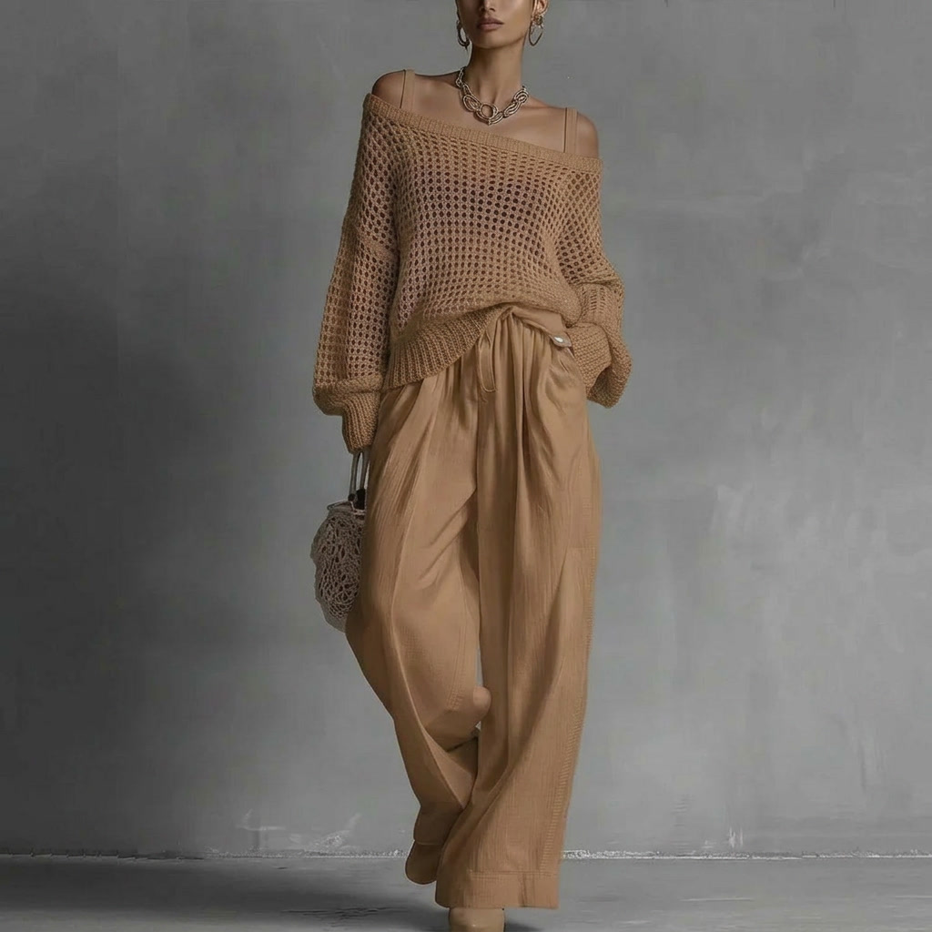 Two-Piece Set, Women's Relaxed Fit