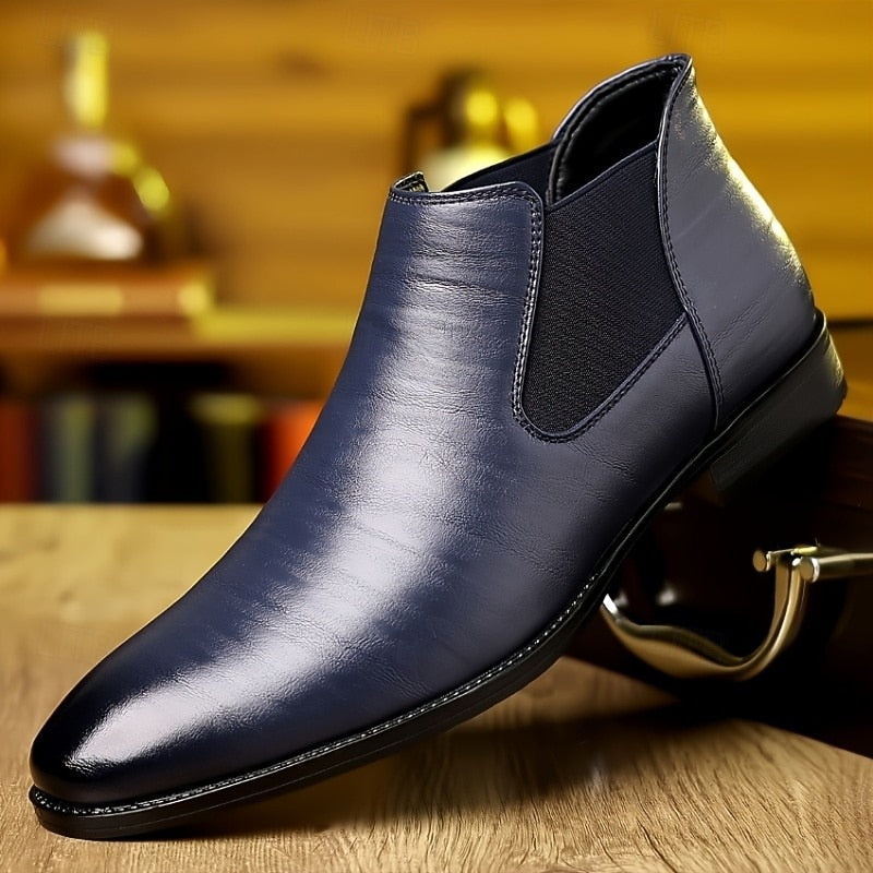 Slip-On Chelsea Boots for Men, Classic Style