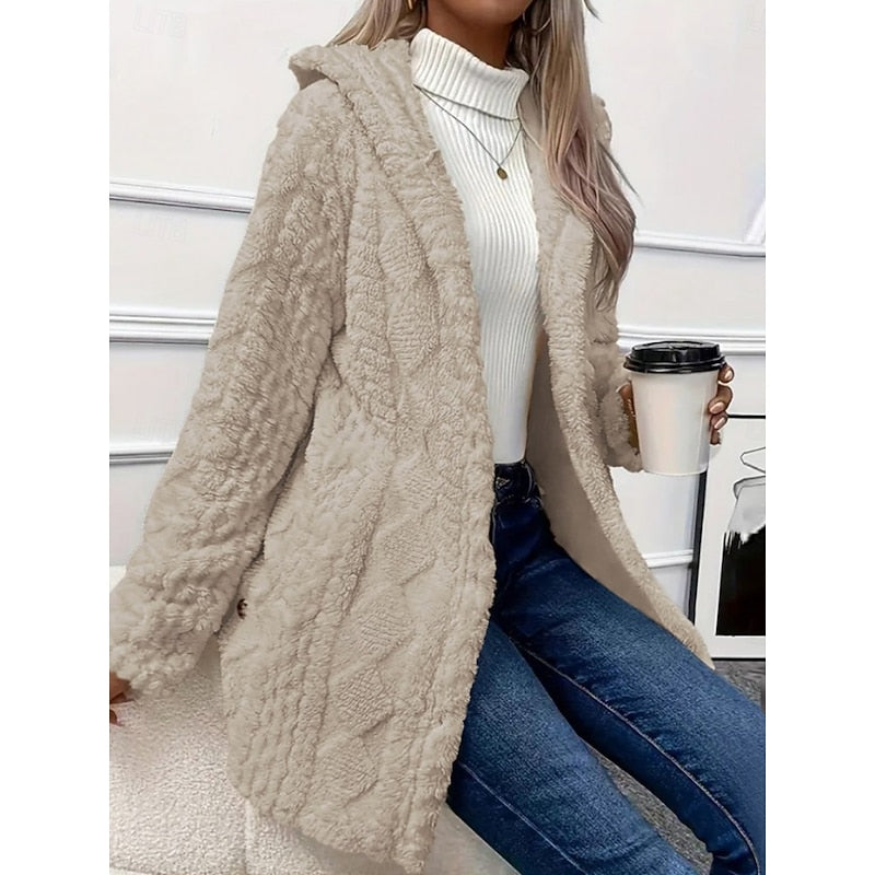 Hooded Jacket, Women's Cozy Fit