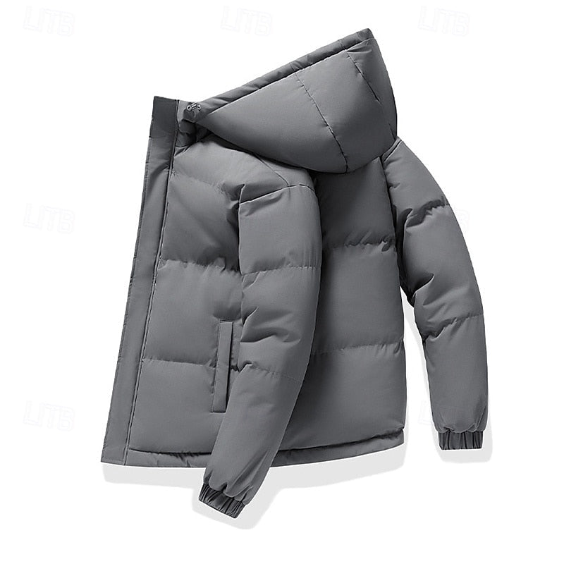 Men's Insulated Hooded Puffer Jacket