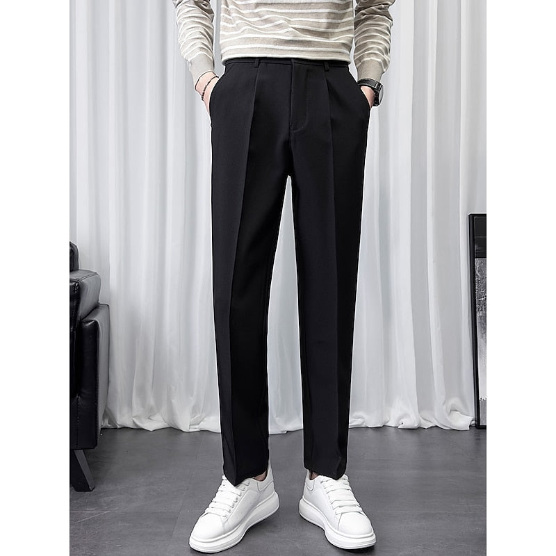 Wide-Leg Trousers, Men's Tailored Fit