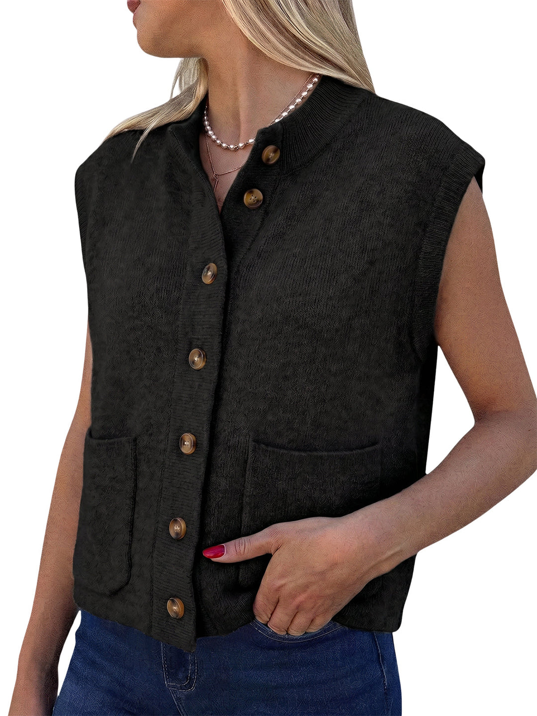 Women's Cap Sleeve Sweater