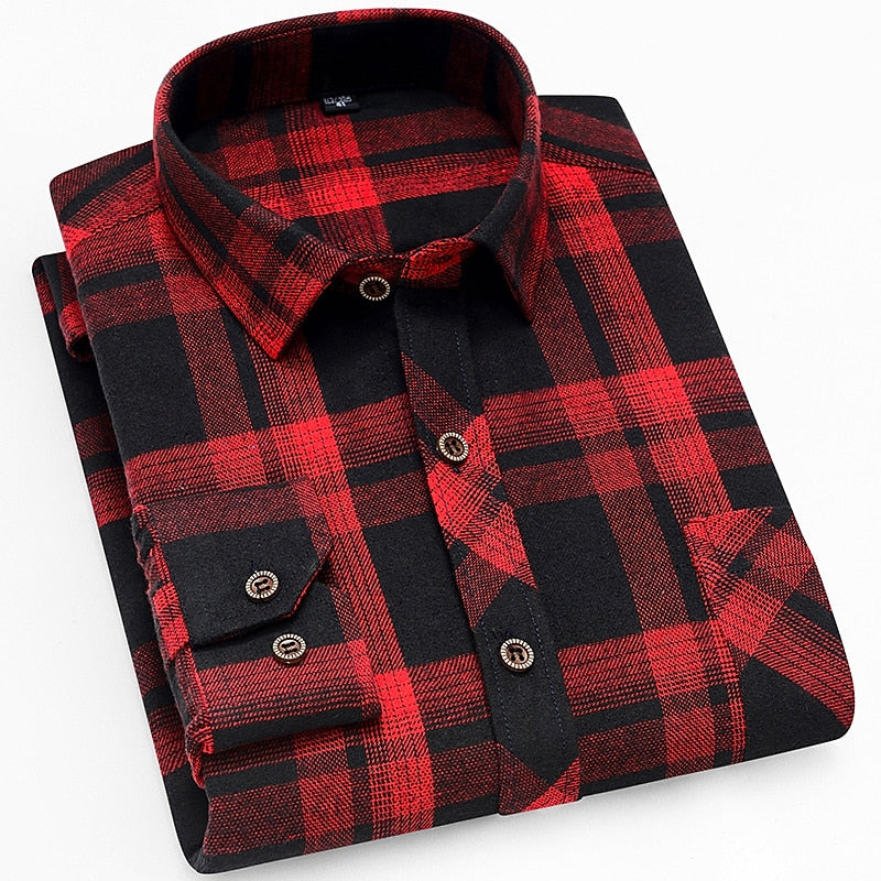 Check Shirt for Men, Classic Style