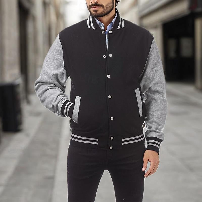 Varsity Jacket for Men, Classic Style