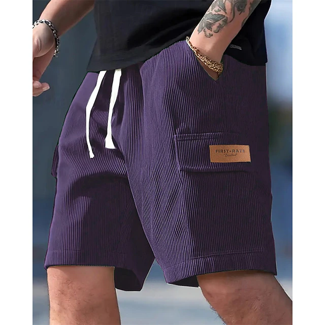 Cargo Shorts for Men, Relaxed Style