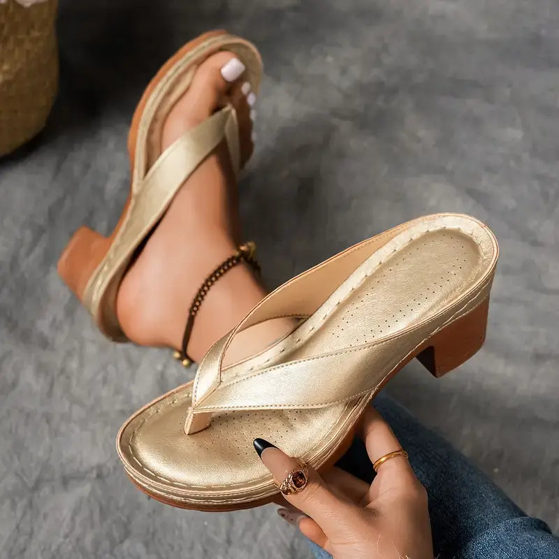 Premium Heeled Sandals for Women, Comfortable Style