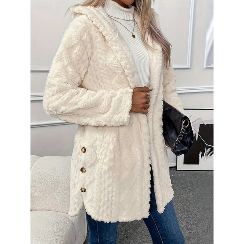 Hooded Jacket, Women's Cozy Fit