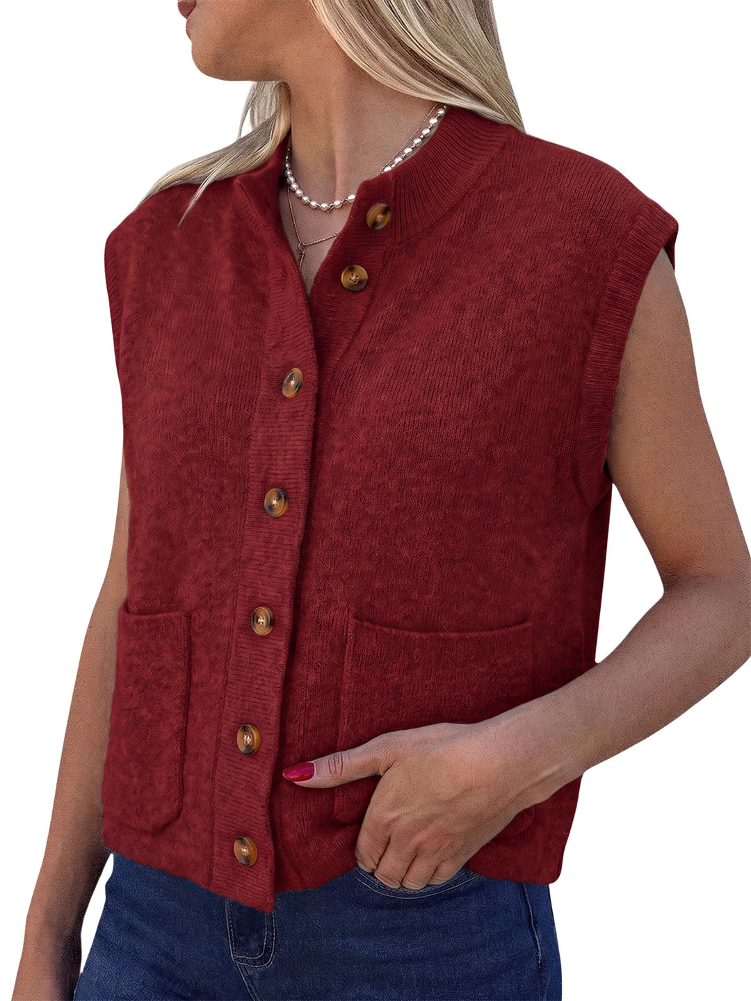 Women's Cap Sleeve Sweater