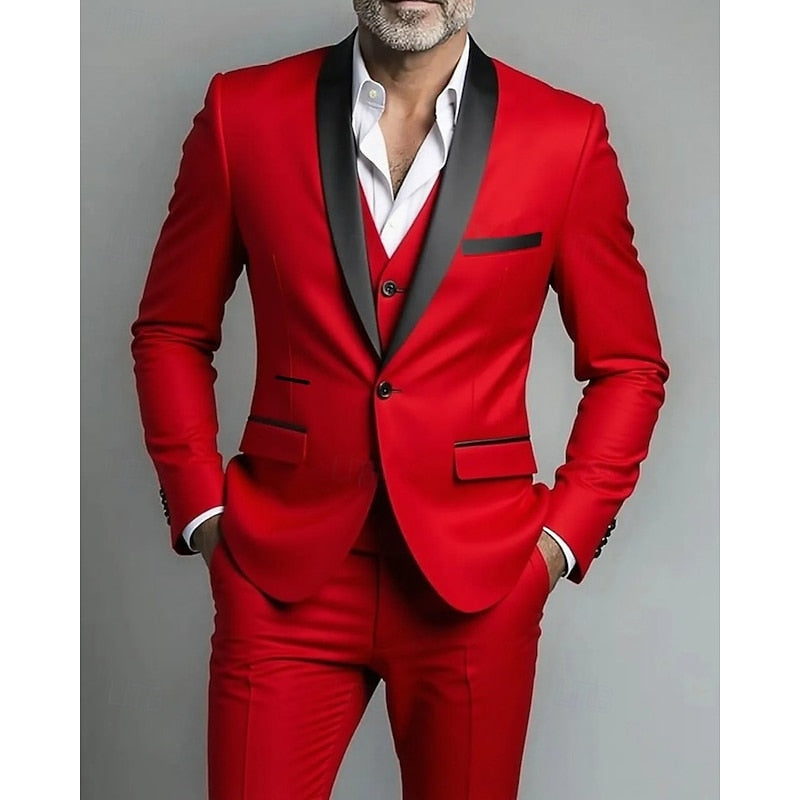 Three-Piece Suit, Men's Refined Fit