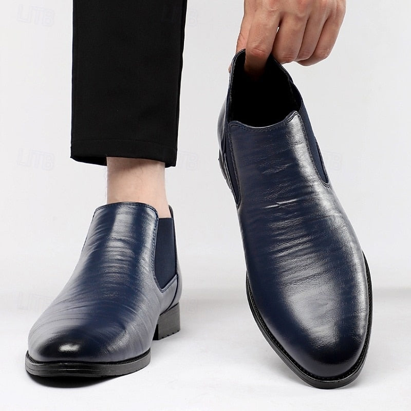 Slip-On Chelsea Boots for Men, Classic Style