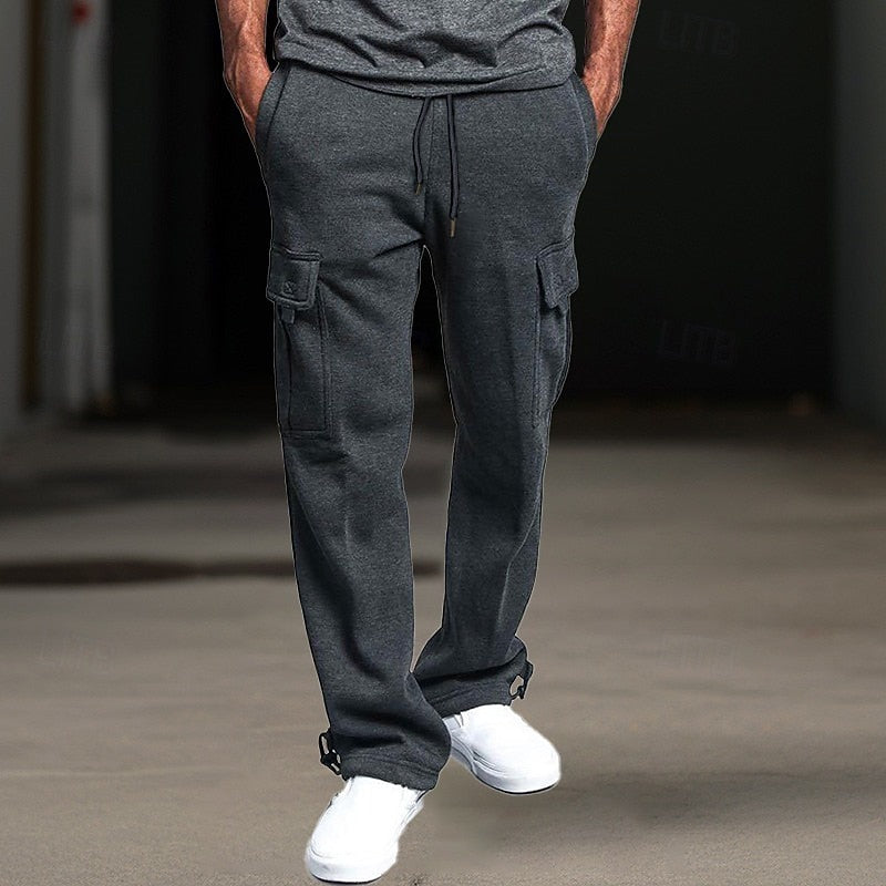 Relaxed Cargo Joggers for Men